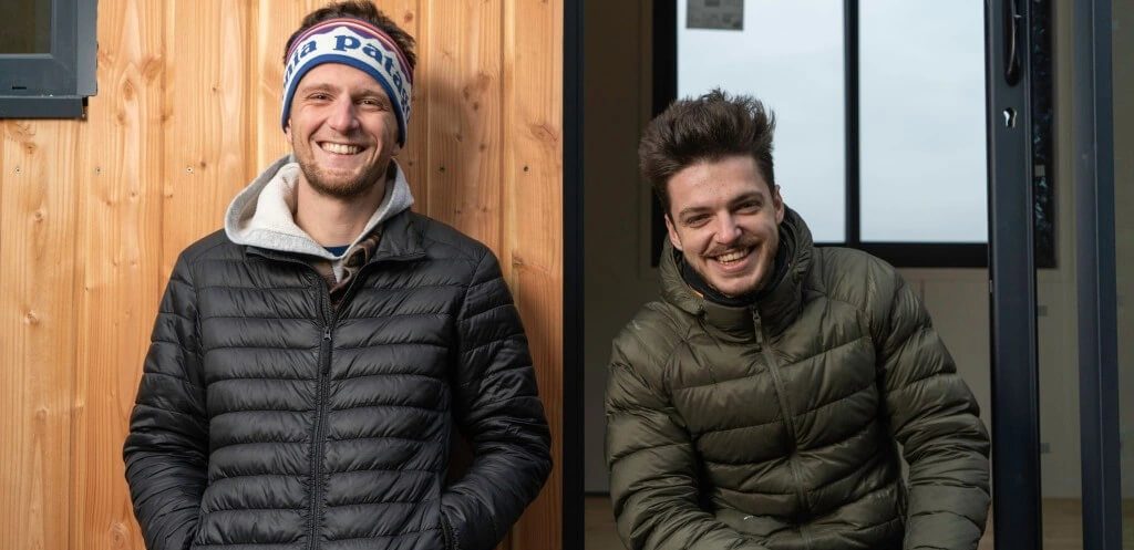 Maxime et Eliot, les fondateurs