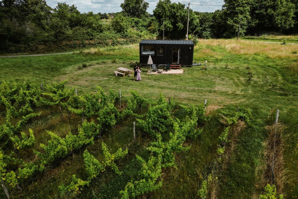 Tiny house au coeur des vignes
