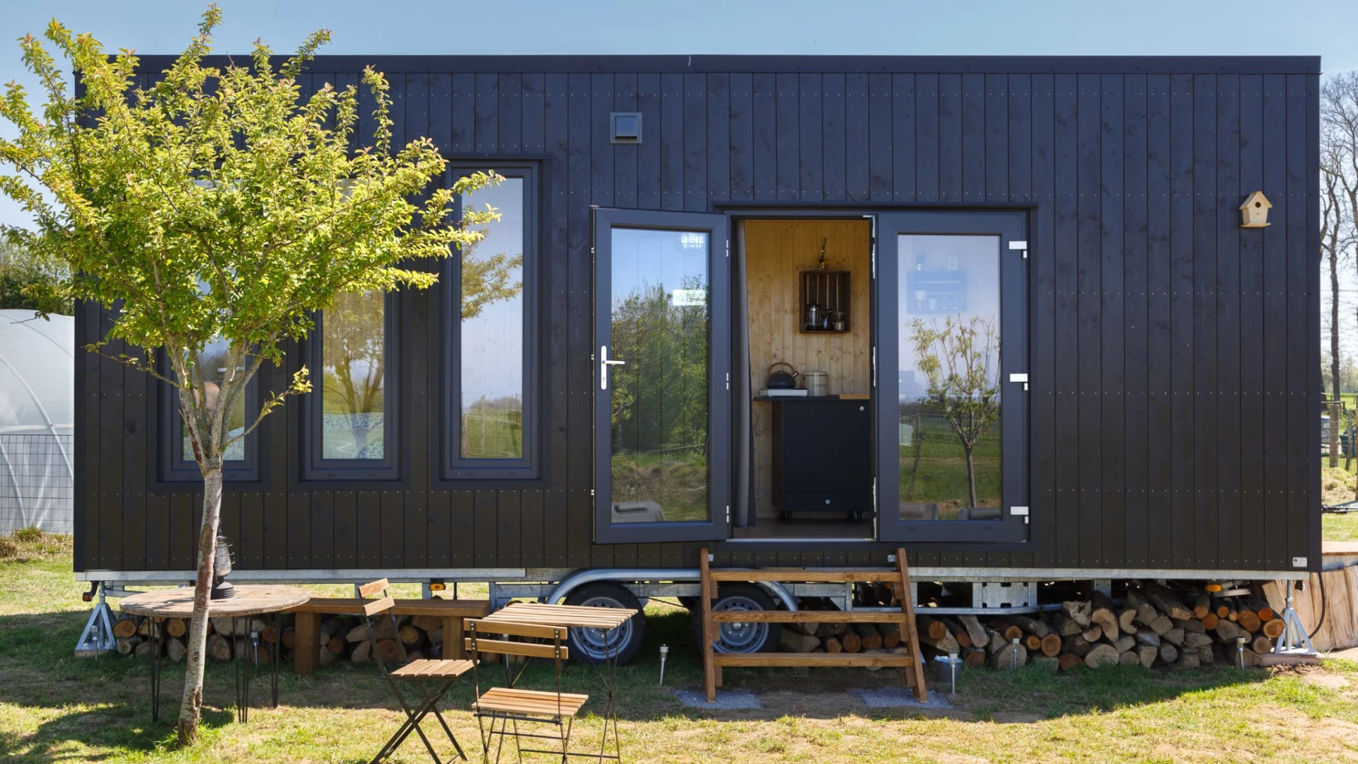 Tiny house moderne en bois